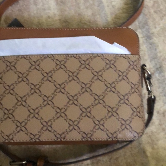 Nine West Silas mini in mocha logo bag - Picture 4 of 5